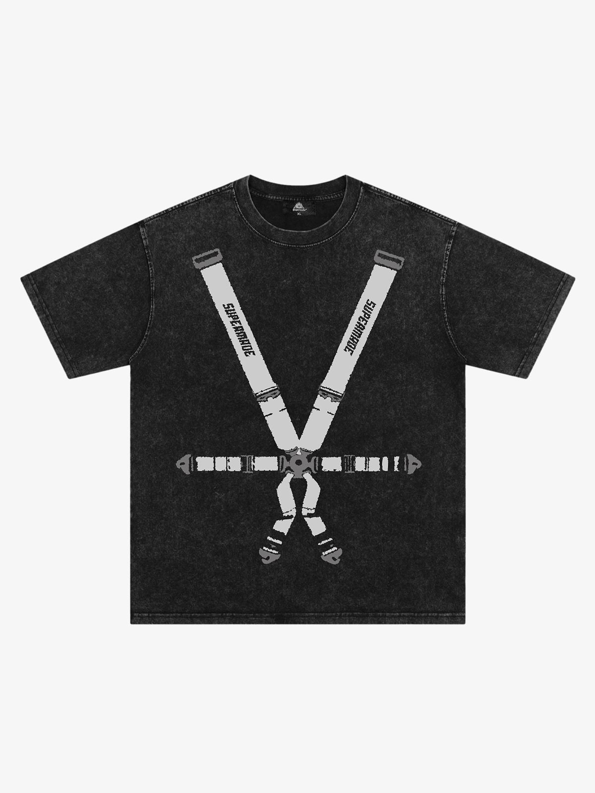 Original Racing seatbelt graphic T-shirt