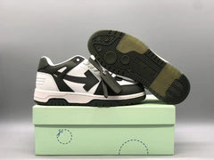 OFF WHITE Out Of Office Shoes Dark Green