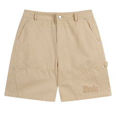 RHUDE Embroidered Letters Logo Shorts