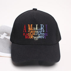 AMIRI Core Logo-Embroidered Baseball Caps