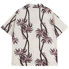 AMIRI Twisted Palms silk shirt