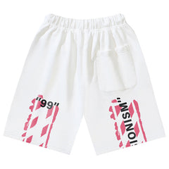 OFF-WHITE Impressionism Stencil Shorts