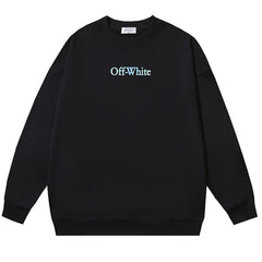 Off White Graphic-Print Sweatshirts