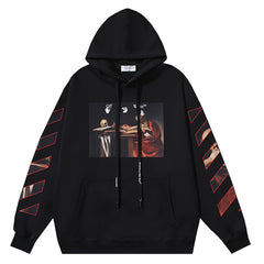 Off White Caravaggio oil painting Hoodies