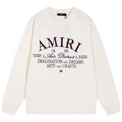 AMlRl Distressed Arts District Cotton  Sweaters