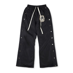 SAINT VANITY  Nylon Hooded Track  Pants “Black”