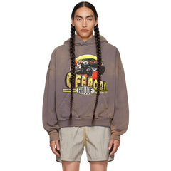 RHUDE Gray 'Off Road' Hoodie