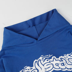 Hellstar Studios Yoga Hoodie Blue