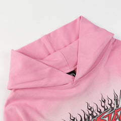 Hellstar Brainwashed Without Brain Hoodie Pink