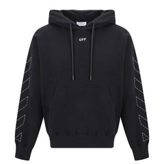 Off White Paint Arrow Hoodie Oversize