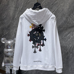 Chrome Hearts Hoodies #8669 - White