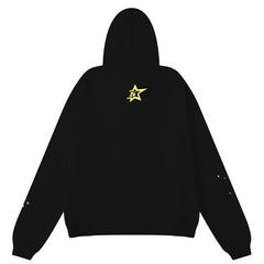 Sp5der Young Thug Punk Hoodie-Black #142