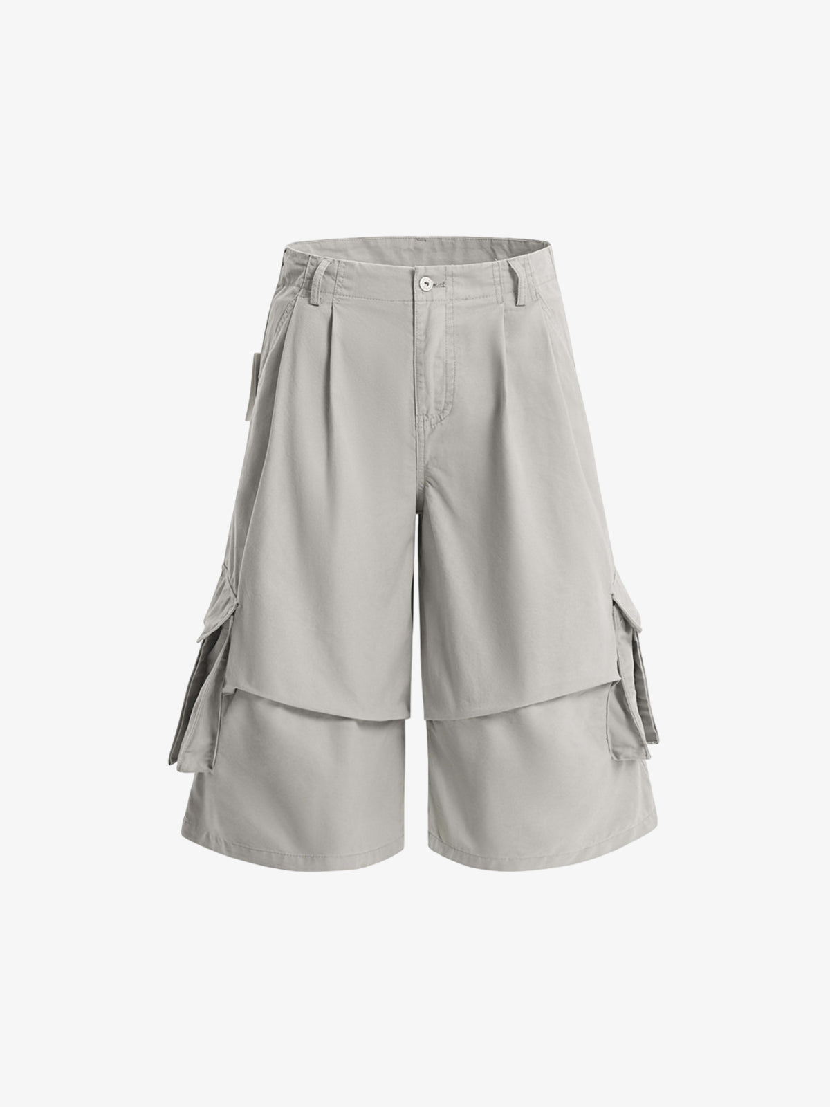 Multi-pocket Cargo Pleated Casual Jorts