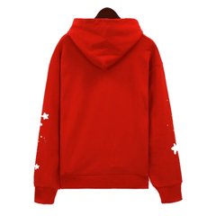 Sp5der Spider Web Hoodie-Red #5505