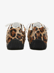 Leopard Print Racing Training Sneakers
