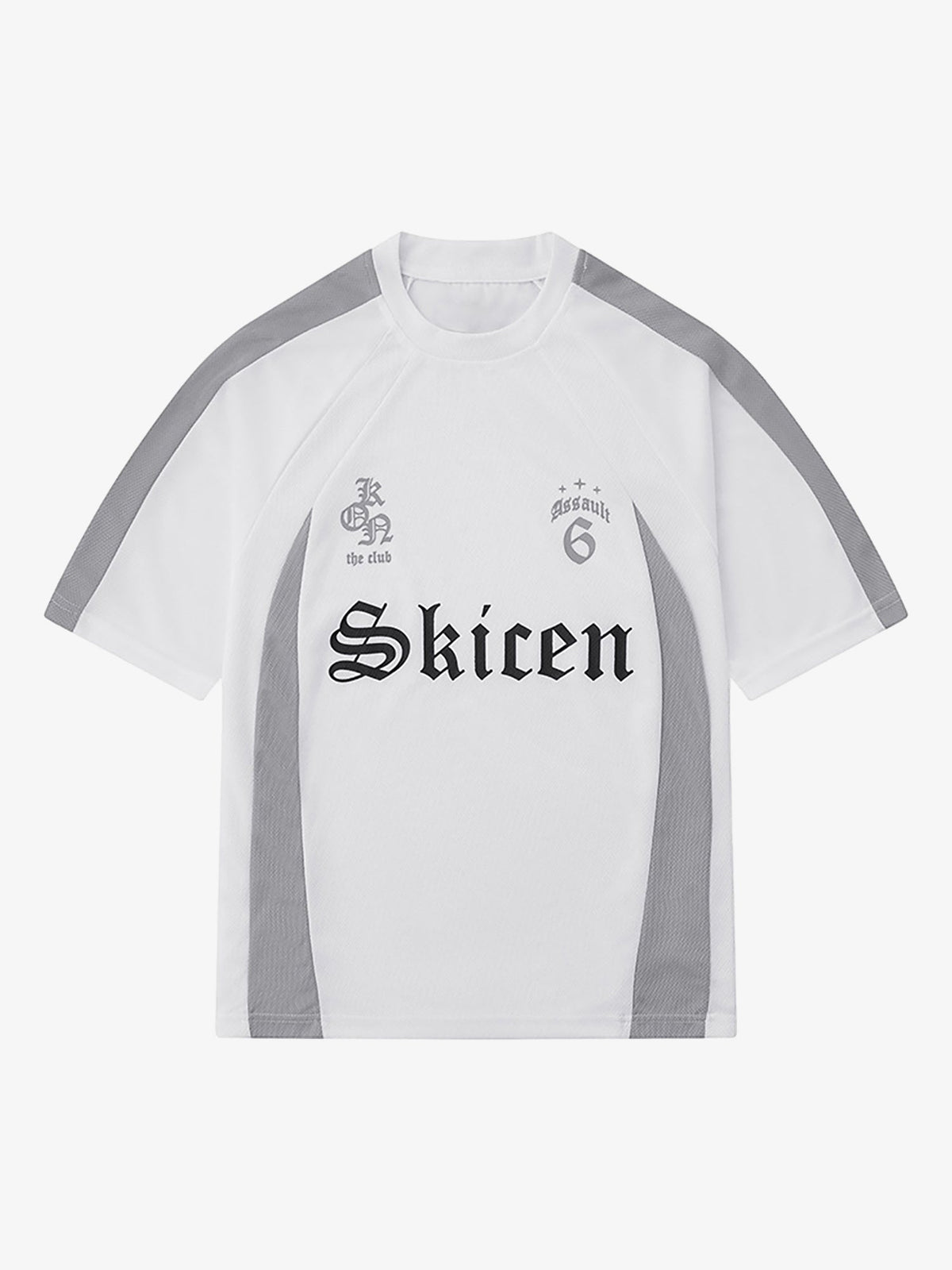 Thesupermade Gothic Font Jersey Street Rap T-Shirt