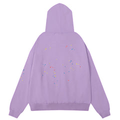 Sp5der Spider Web Hoodie-Purple #8207