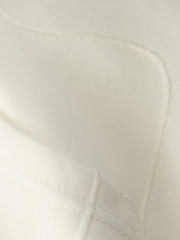 Flocking Letter Embroidery Oversize Hoodie