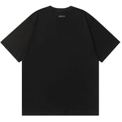 Fear Of God Flocked G Letter Pattern T-Shirts