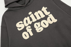 FOG x Saint Michael Hoodie Black