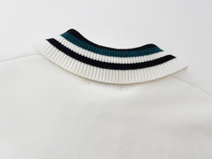 Rhude Knit Logo Rugby Sweater