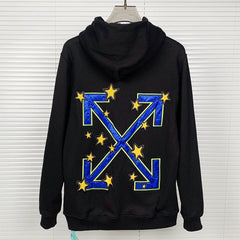 Off White Alien pattern arrow Hoodies