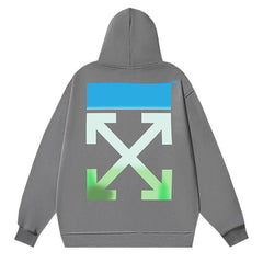 Off White Gradient Arrows Hoodies