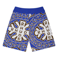 RHUDE Alphabet Totem Jacquard Knit Sweater Shorts