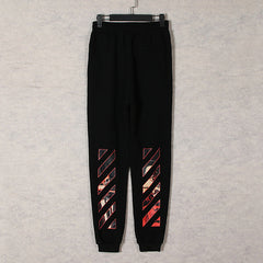 OFF WHITE Caravaggio oil painting pattern trousers Joggers