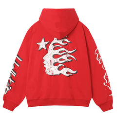 Hellstar Studios Records Hoodie Red