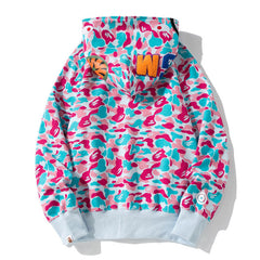 Bape Miami City Limited Camouflage Shark Sweatshirt