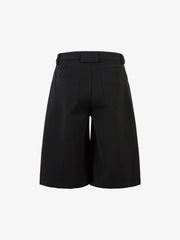 Retro Niche Patchwork Suit Shorts