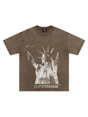 Original Statue of Liberty Independence Day T-shirt
