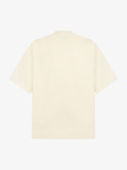 Heavy Retro Patch Embroidered T-shirt - 2398