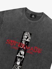 Mary Vintage-Inspired Graphic Design T-Shirt