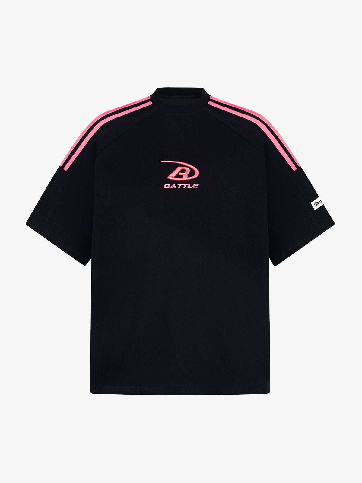 Retro Patchwork Stripe Short Sleeve T-Shirt