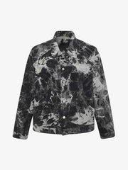 ThesupermadeVintage Letter Embroidered Denim Jacket