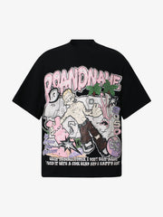 Graffiti Art Graphic T-Shirt - 2434