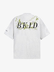 Floral Embroidered Oversized Short Sleeve T-Shirt