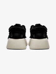 Fuzzy Trim Chunk Shoes - 2379