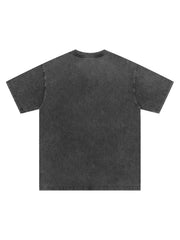 Thesupermade US Dollar Face Graffiti Street Hip-Hop T-shirt - 2128